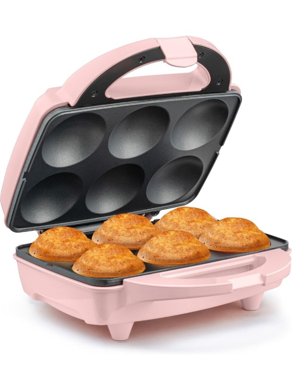 Non-Stick Electric Cupcake Maker – Bakes 6 Cupcakes, Muffins & More – Perfect